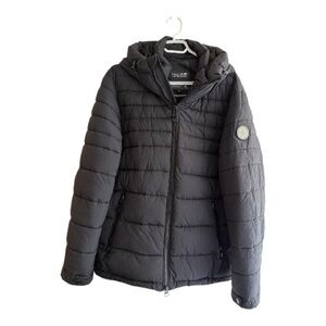 Noize Black Puffer Jacket